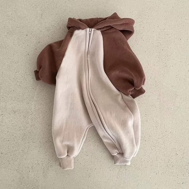 SnuggleTots™ Baby Romper – Cozy Cotton Style for Autumn & Winter