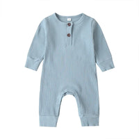 Cotton Long Sleeve Infant Romper